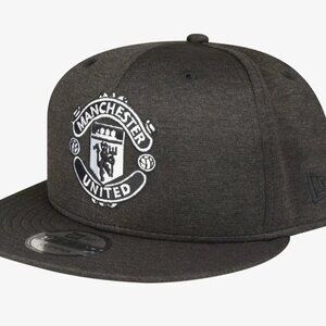 (New) New Era SHADOW TECH MANCHESTER UNITED - Snapback 9Fifty Cap - charcoal